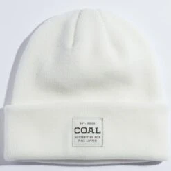 Coal The Uniform Mid Beanie -Winter Kids Clothing Store coa 2202782 white