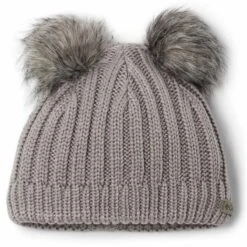 Columbia Youth Snow Problem II Beanie -Winter Kids Clothing Store columbia snowprob2y grey 2223fw