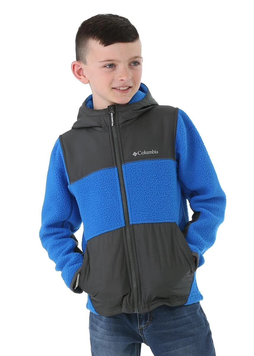 Boys Rugged Ridge Sherpa Hybrid Full Zip Columbia Boys Rugged Ridge Sherpa Hybrid Full Zip -Winter Kids Clothing Store day 1 session 3 20701