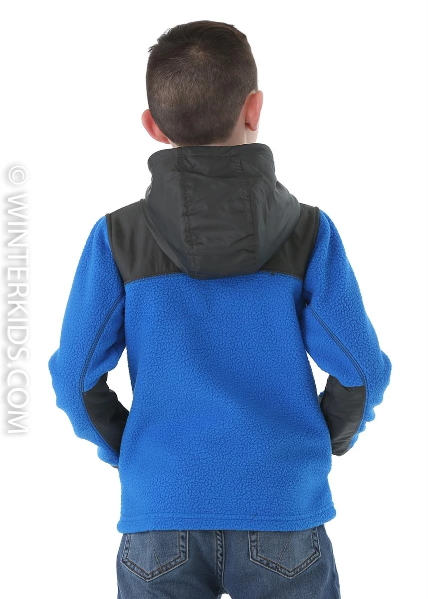 Boys Rugged Ridge Sherpa Hybrid Full Zip Columbia Boys Rugged Ridge Sherpa Hybrid Full Zip -Winter Kids Clothing Store day 1 session 3 20703