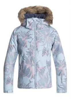 Roxy Girls American Pie Girl Jacket -Winter Kids Clothing Store ergtj03054 americanpiegirljk v bgb1 frt1