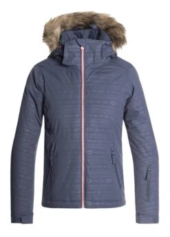 Roxy Girls American Pie Girl Embossed Jacket 3 Roxy Girls American Pie Girl Embossed Jacket -Winter Kids Clothing Store ergtj03057 americanpiegirlembossedjk v bqy7 frt1