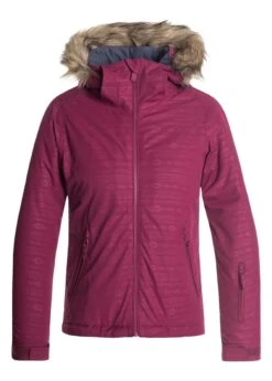 Roxy Girls American Pie Girl Embossed Jacket 5 Roxy Girls American Pie Girl Embossed Jacket -Winter Kids Clothing Store ergtj03057 americanpiegirlembossedjk v rrv2 frt1