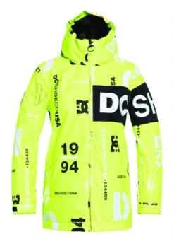 DC SHOES Boys Propaganda Jacket -Winter Kids Clothing Store fw2021 dc boyspropagandajacket syndicatesafetyyellow