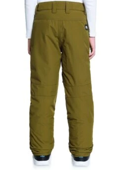 Quiksilver Estate Youth Pant -Winter Kids Clothing Store fw2021 quiksilver estateyouthpant militaryolive 3