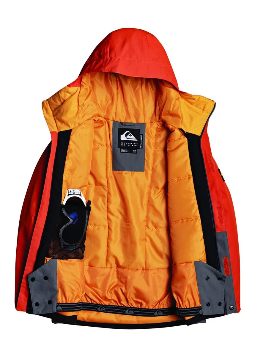 Mission Solid Youth Jacket Quiksilver Mission Solid Youth Jacket -Winter Kids Clothing Store fw2021 quiksilver solidyouthjacket pureedpumpkin2