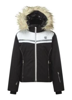 Dare 2b Girls Estimate Jacket -Winter Kids Clothing Store fw2021 dare2b estimatejacket blackwhite