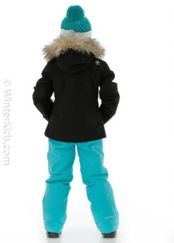 Dare 2b Girls Estimate Jacket -Winter Kids Clothing Store fw2021 dare2b girlsestimatejacket blackwhite model b