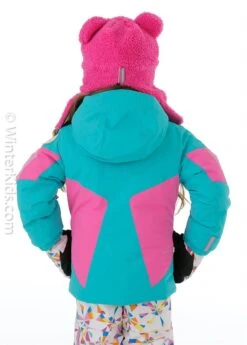 Obermeyer Toddler Girls Harper Jacket -Winter Kids Clothing Store fw2021 obermeyer girlsharperjacket offtropic model b