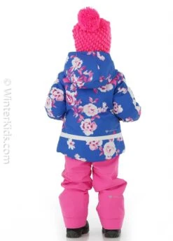 Obermeyer Toddler Girls Iris Jacket -Winter Kids Clothing Store fw2021 obermeyer girlsirisjacket bluebirdday modelb
