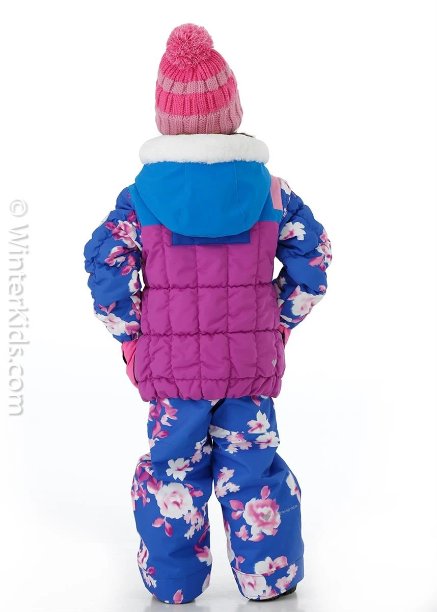 Toddler Girls Jamie Jacket Obermeyer Toddler Girls Jamie Jacket -Winter Kids Clothing Store fw2021 obermeyer girlsjamiejacket pricklypear modelb