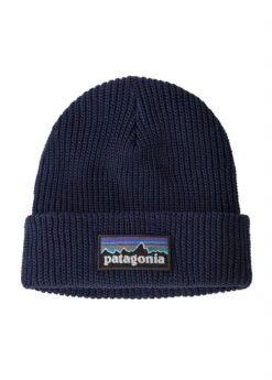 Patagonia Kids Logo Beanie -Winter Kids Clothing Store fw2021 patagonia kidslogobeanie p6logonewnavy