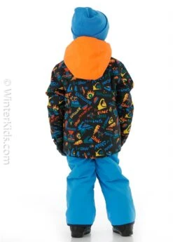 Quiksilver Toddler Little Mission Kids Jacket 2 Quiksilver Toddler Little Mission Kids Jacket -Winter Kids Clothing Store fw2021 quiksilver toddlerlittlemissionkidsjacket trueblackskifun modelb