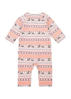 Reima Baby Lyhde Suit -Winter Kids Clothing Store fw2021 reima babylyhdesuit powderpink back