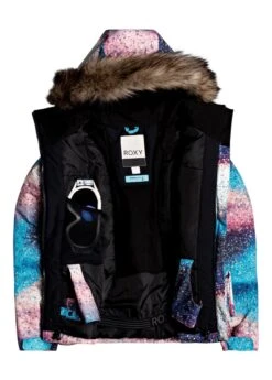 Roxy American Pie Girl Jacket -Winter Kids Clothing Store fw2021 roxy americanpiegirljacket trueblacketernalnight2