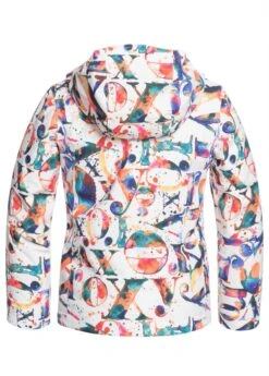 Roxy Jetty Girl Jacket -Winter Kids Clothing Store fw2021 roxy jettygirljacket brightwhitemagiccarpet3