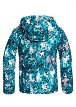 Roxy Jetty Girl Jacket -Winter Kids Clothing Store fw2021 roxy jettygirljacket oceandepthsleopard3