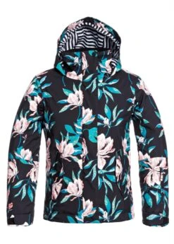 Roxy Jetty Girl Jacket -Winter Kids Clothing Store fw2021 roxy jettygirljacket trueblacktropicalday