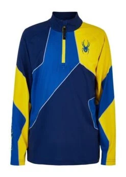 Spyder Divide Zip T-Neck - Boy's