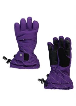 Spyder Girls Synthesis Ski Glove -Winter Kids Clothing Store fw2021 spyder girlssynthesisskiglove majesty