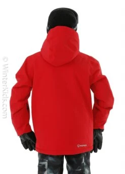 Boys Reign Jacket -Winter Kids Clothing Store fw2021 sunice boysreignjacket merlot modelb