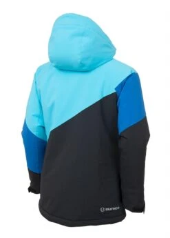 Girl's Leighton Jacket -Winter Kids Clothing Store fw2021 sunice girlsleightonjacket blackaqua2