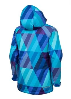 Girl's Nicole Jacket -Winter Kids Clothing Store fw2021 sunice girlsnicolejacket bluemulti2