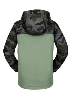 Volcom Girls Sass'N'Fras Insulated Jacket -Winter Kids Clothing Store fw2021 volcom girlssassnfrasinsulatedjacket dustygreen2