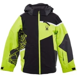 Spyder Challenger Jacket - Boy's -Winter Kids Clothing Store fw21 195010 969 p 1