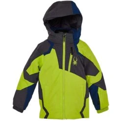 Spyder Leader Jacket - Toddler Boy's -Winter Kids Clothing Store fw21 195080 327 p 1