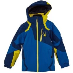 Spyder Leader Jacket - Toddler Boy's -Winter Kids Clothing Store fw21 195080 424 p 1