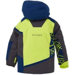 Spyder Mini Challenger Jacket - Boy's -Winter Kids Clothing Store fw21 195084 327 b 1