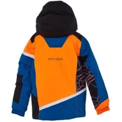 Spyder Mini Challenger Jacket - Boy's -Winter Kids Clothing Store fw21 195084 825 b 1