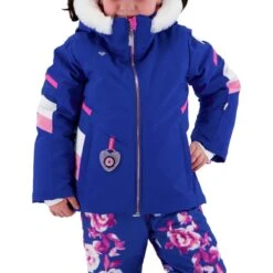 Obermeyer Toddler Girls Katelyn Jacket W/ Faux Fur -Winter Kids Clothing Store fw21 5106420162 s05 modfrt