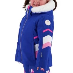Obermeyer Toddler Girls Katelyn Jacket W/ Faux Fur -Winter Kids Clothing Store fw21 5106420162 s06 modsde