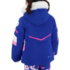 Obermeyer Toddler Girls Katelyn Jacket W/ Faux Fur -Winter Kids Clothing Store fw21 5106420162 s07 modbck