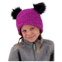 Obermeyer Toddler Glen Ff Pom-Pom Beanie -Winter Kids Clothing Store fw21 7804120071 s05 modfrt