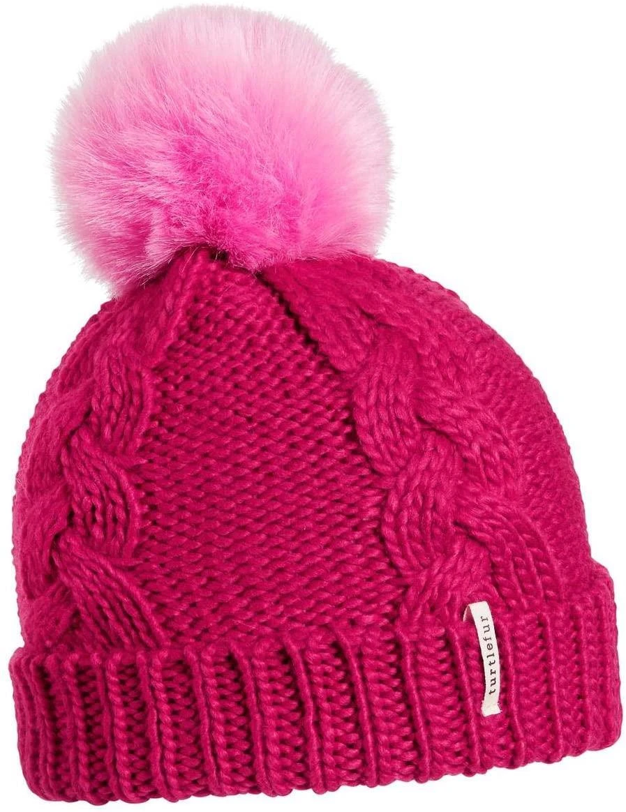 Youth Lizzy Beanie Turtle Fur Youth Lizzy Beanie -Winter Kids Clothing Store fw21 tur 727955 pos pink