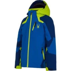 Spyder Leader Jacket - Boy's -Winter Kids Clothing Store fw22 195006 485 c