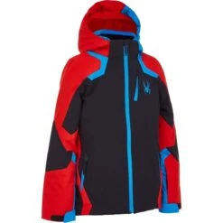 Spyder Leader Jacket - Boy's -Winter Kids Clothing Store fw22 195006 628 g
