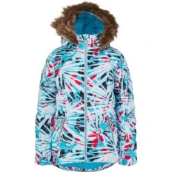 Spyder Girls Zadie Synthetic Down Jacket -Winter Kids Clothing Store fw22 195050 434 a