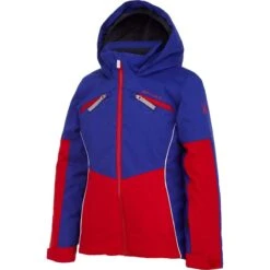 Spyder Conquer Jacket - Girl's -Winter Kids Clothing Store fw22 195052 607 c