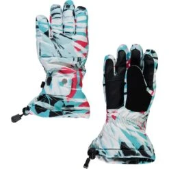 Spyder Girls Synthesis Ski Glove -Winter Kids Clothing Store fw22 197056 434 a