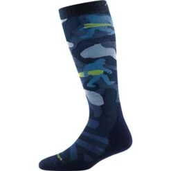 Youth Darn Tough Camo Jr. OTC Midweight With Cushion Sock
