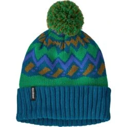 Patagonia Youth Powder Town Beanie -Winter Kids Clothing Store fw22 wbf21 66061 lkbe