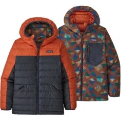 Patagonia Boy's Reversible Down Sweater Hoody