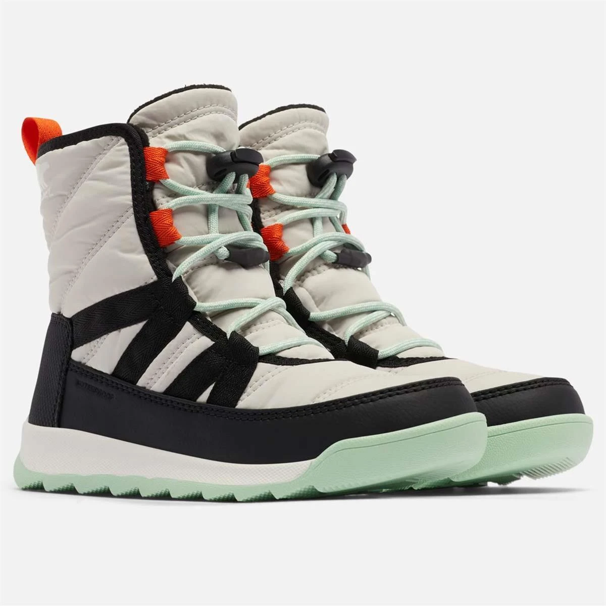 Youth Whitney II Short Lace Waterproof Boot Sorel Youth Whitney II Short Lace Waterproof Boot -Winter Kids Clothing Store fw23 sor 1921401 whitestone 1