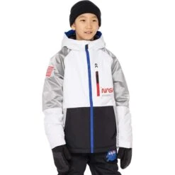 686 Boys Exploration Insulated Jacket -Winter Kids Clothing Store fw23 686 boysexplorationinsulatedjacket whitecolorblock 1