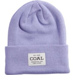 Coal The Uniform Beanie -Winter Kids Clothing Store fw23 coal uniform lilac