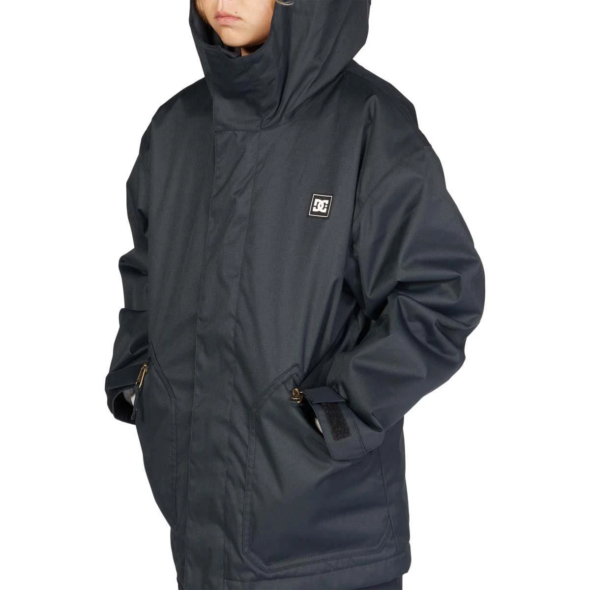 Youth Cadet Jacket DC SHOES Youth Cadet Jacket -Winter Kids Clothing Store fw23 dc youthcadetjacket black 5